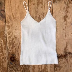 American Eagle - white tank top (XS)